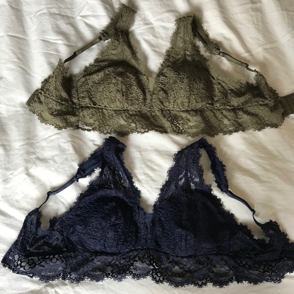 Aerie size small, D cup bralettes - Picture 1 of 7